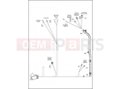 Harley-Davidson 2013 DYNA DYNA SWITCHBACK  - FLD WIRING HARNESS, MAIN, NON-ABS (3 OF 5)