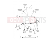 Harley-Davidson 2013 DYNA DYNA SWITCHBACK  - FLD WIRING HARNESS, MAIN, NON-ABS (5 OF 5)