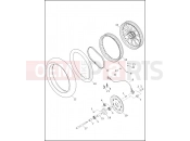 Harley-Davidson 2013 DYNA DYNA STREET BOB  - FXDB WHEEL, FRONT, LACED (1 OF 2)