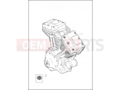Harley-Davidson 2013 DYNA DYNA STREET BOB (H-D1)  - FXDBA 103 ENGINE ASSEMBLY - TWIN CAM 96â¢