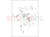 Harley-Davidson 2013 DYNA DYNA STREET BOB (H-D1)  - FXDBA 103 FUEL TANK