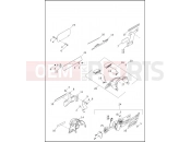 Harley-Davidson 2013 DYNA DYNA STREET BOB (H-D1)  - FXDBA 103 LICENSE PLATE BRACKETS - FXDB, FXDBA, FXDBP, FXDF, FXDC