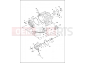 Harley-Davidson 2013 DYNA DYNA STREET BOB (H-D1)  - FXDBA 103 TRANSMISSION BEARINGS & COVERS