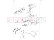 Harley-Davidson 2013 DYNA DYNA SUPER GLIDE CUSTOM  - FXDC INSTRUMENTS - FLD, FXDC & FXDF (1 OF 2)