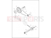 Harley-Davidson 2013 POLICE ELECTRA GLIDE STANDARD POLICE  - FLHTP BELT, CHAINS & SPROCKETS