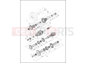 Harley-Davidson 2013 POLICE ELECTRA GLIDE STANDARD POLICE  - FLHTP TRANSMISSION GEARS
