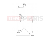 Harley-Davidson 2013 POLICE ELECTRA GLIDE STANDARD POLICE  - FLHTP WIRING HARNESS, CONSOLE - FLHP
