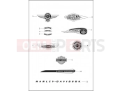 Harley-Davidson 2013 SOFTAIL FAT BOY  - FLSTF FUEL TANK TRIM