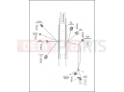 Harley-Davidson 2013 SOFTAIL BLACKLINE  - FXS WIRING HARNESS, MAIN, ABS - FXS (2 OF 5)
