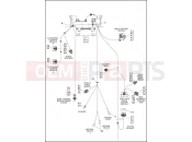 Harley-Davidson 2013 SOFTAIL FAT BOY LO ANV  - FLSTFB 103 ANV WIRING HARNESS, MAIN, ABS - FXSB (4 OF 5)