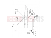 Harley-Davidson 2013 SOFTAIL FAT BOY LO ANV  - FLSTFB 103 ANV WIRING HARNESS, MAIN, NON-ABS - FLSTC, FLSTF, FLSTN & FLSTFB (2 OF 6)