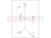 Harley-Davidson 2013 TOURING STREET GLIDE  - FLHX WIRING HARNESS, CONSOLE - FLHR & FLHRC
