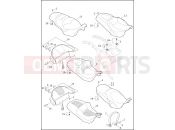 Harley-Davidson 2013 TOURING ROAD GLIDE ULTRA  - FLTRU SEATS