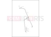 Harley-Davidson 2013 TRIKE TRI GLIDE ULTRA CLASSIC ANV  - FLHTCUTG ANV BRAKE LINE, FRONT