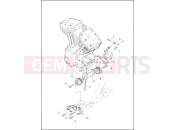 Harley-Davidson 2013 TRIKE TRI GLIDE ULTRA CLASSIC ANV  - FLHTCUTG ANV ENGINE MOUNTS & STABILIZER LINK