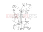 Harley-Davidson 2013 TRIKE TRI GLIDE ULTRA CLASSIC ANV  - FLHTCUTG ANV WIRING HARNESS, INTERCONNECT