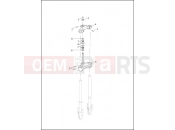 Harley-Davidson 2013 VRSC VRSCDX NIGHT ROD SPECIAL  - VRSCDX 105 FORK, FRONT BRACKET