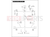 Harley-Davidson 2012 CVO/CUSTOM CVO ULTRA CLASSIC  - FLHTCUSE7 WIRING HARNESS, AMPLIFIER
