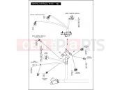 Harley-Davidson 2012 DYNA DYNA SWITCHBACK  - FLD 103 WIRING HARNESS, MAIN, ABS (4 OF 5)