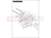 Harley-Davidson 2012 DYNA DYNA STREET BOB  - FXDB FRAME & JIFFY STAND