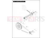 Harley-Davidson 2012 DYNA DYNA FAT BOB  - FXDF BELTS, CHAINS & SPROCKETS