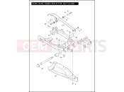 Harley-Davidson 2012 DYNA DYNA FAT BOB  - FXDF 103 FORK, REAR, DEBRIS DEFLECTOR & BELT GUARD