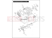 Harley-Davidson 2012 DYNA DYNA WIDE GLIDE  - FXDWG 103 TRANSMISSION BEARINGS & COVERS