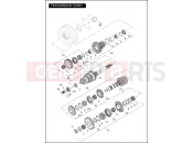 Harley-Davidson 2012 SOFTAIL FAT BOY LO  - FLSTFB TRANSMISSION GEARS