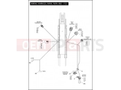 Harley-Davidson 2012 SOFTAIL BLACKLINE  - FXS WIRING HARNESS, MAIN, NON-ABS - FLS (2 OF 5)