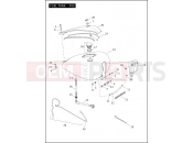 Harley-Davidson 2012 SOFTAIL BLACKLINE  - FXS 103 FUEL TANK - FXS