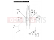 Harley-Davidson 2012 SOFTAIL SOFTAIL STANDARD  - FXST WIRING HARNESS, MAIN, ABS - FLS (2 OF 5)