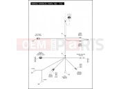 Harley-Davidson 2012 SOFTAIL SOFTAIL STANDARD  - FXST WIRING HARNESS, MAIN, ABS - FXS (5 OF 5)