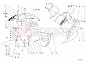DUCATI 2001 Sporttouring ST4 S FAIRING » PLASTICS