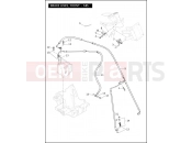 Harley-Davidson 2012 TOURING ELECTRA GLIDE CLASSIC  - FLHTC BRAKE LINES, FRONT - ABS