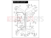 Harley-Davidson 2012 TOURING ROAD GLIDE CUSTOM  - FLTRX WIRING HARNESS, INTERCONNECT - FLHTC, FLHTCU, FLHTK & FLHX