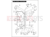 Harley-Davidson 2012 TRIKE TRI GLIDE ULTRA CLASSIC  - FLHTCUTG WIRING HARNESS, INTERCONNECT