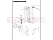 Harley-Davidson 2012 VRSC VRSCDX NIGHT ROD SPECIAL  - VRSCDX FUEL TANK & FUEL MODULE