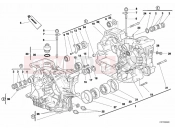 DUCATI 2001 Sporttouring ST4 S CRANKCASE » ENGINE CASE