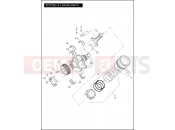 Harley-Davidson 2012 VRSC V-ROD MUSCLE  - VRSCF 105 PISTONS & CRANKSHAFTS