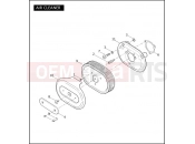 Harley-Davidson 2011 CVO/CUSTOM CVO SOFTAIL CONVERTIBLE  - FLSTSE2 AIR CLEANER
