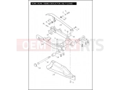 Harley-Davidson 2011 DYNA DYNA WIDE GLIDE  - FXDWG FORK, REAR, DEBRIS DEFLECTOR & BELT GUARD