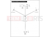 HARLEY-DAVIDSON STANDARD SIDECAR  - TLE WIRING HARNESS, ULTRA SIDECAR