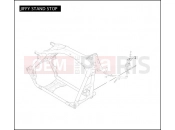 HARLEY-DAVIDSON ULTRA SIDECAR  - TLEU JIFFY STAND STOP