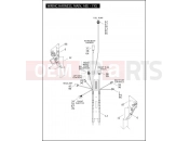 Harley-Davidson 2011 SOFTAIL CROSS BONES  - FLSTSB WIRING HARNESS, MAIN, ABS - FXS (1 OF 5)