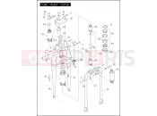 Harley-Davidson 2011 SOFTAIL BLACKLINE  - FXS FORK, FRONT - FLSTSB