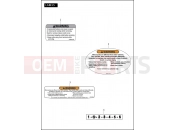 Harley-Davidson 2011 SOFTAIL BLACKLINE  - FXS LABELS
