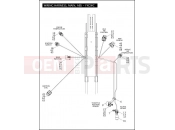 Harley-Davidson 2011 SOFTAIL SOFTAIL STANDARD  - FXST WIRING HARNESS, MAIN, ABS - FXCWC (2 OF 5)