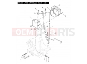 Harley-Davidson 2011 TOURING ULTRA CLASSIC  - FLHTCU BRAKE LINES & MODULE, REAR - ABS