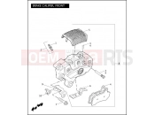 Harley-Davidson 2011 VRSC VRSCDX NIGHT ROD SPECIAL  - VRSCDX BRAKE CALIPER, FRONT