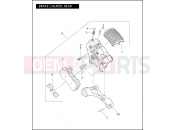 Harley-Davidson 2011 VRSC VRSCDX NIGHT ROD SPECIAL  - VRSCDX BRAKE CALIPER, REAR